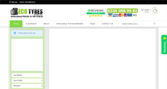 Desktop Screenshot of eco-tyres.com